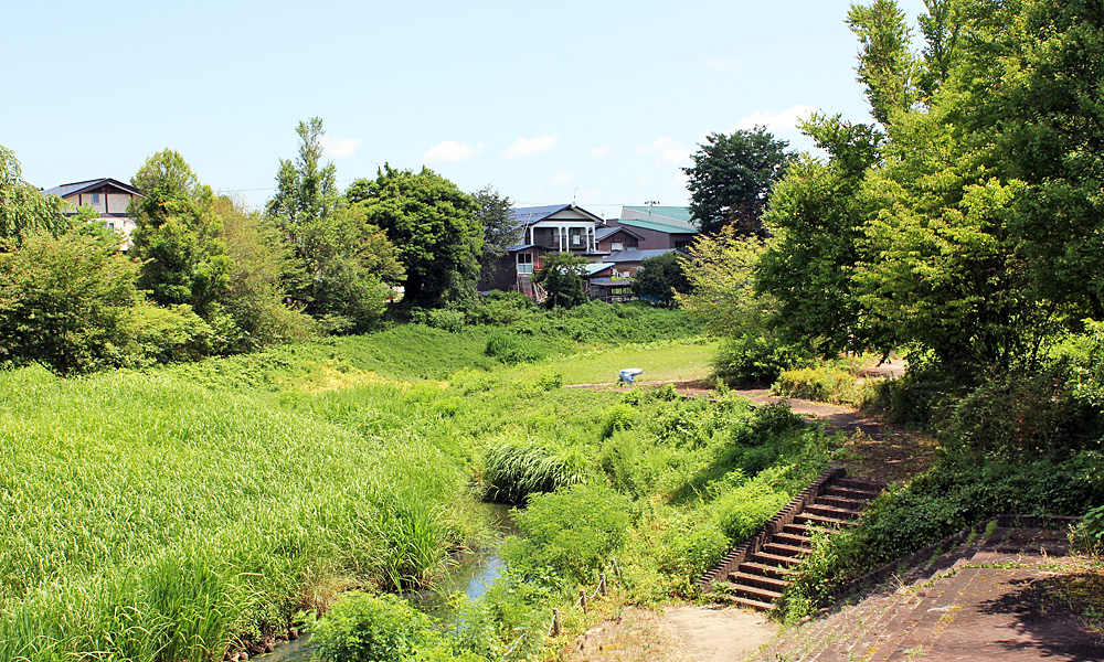 陀仏（だんぶち）の淵跡（戊辰戦争・角間川の戦場のひとつ）
