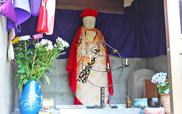 北向き地蔵さん